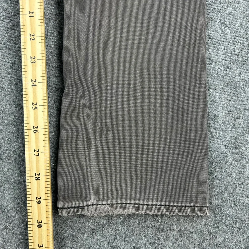 Levi's 513 Corduroy Jeans Mens 30x32 Gray Slim‎ Straight Fit Pants